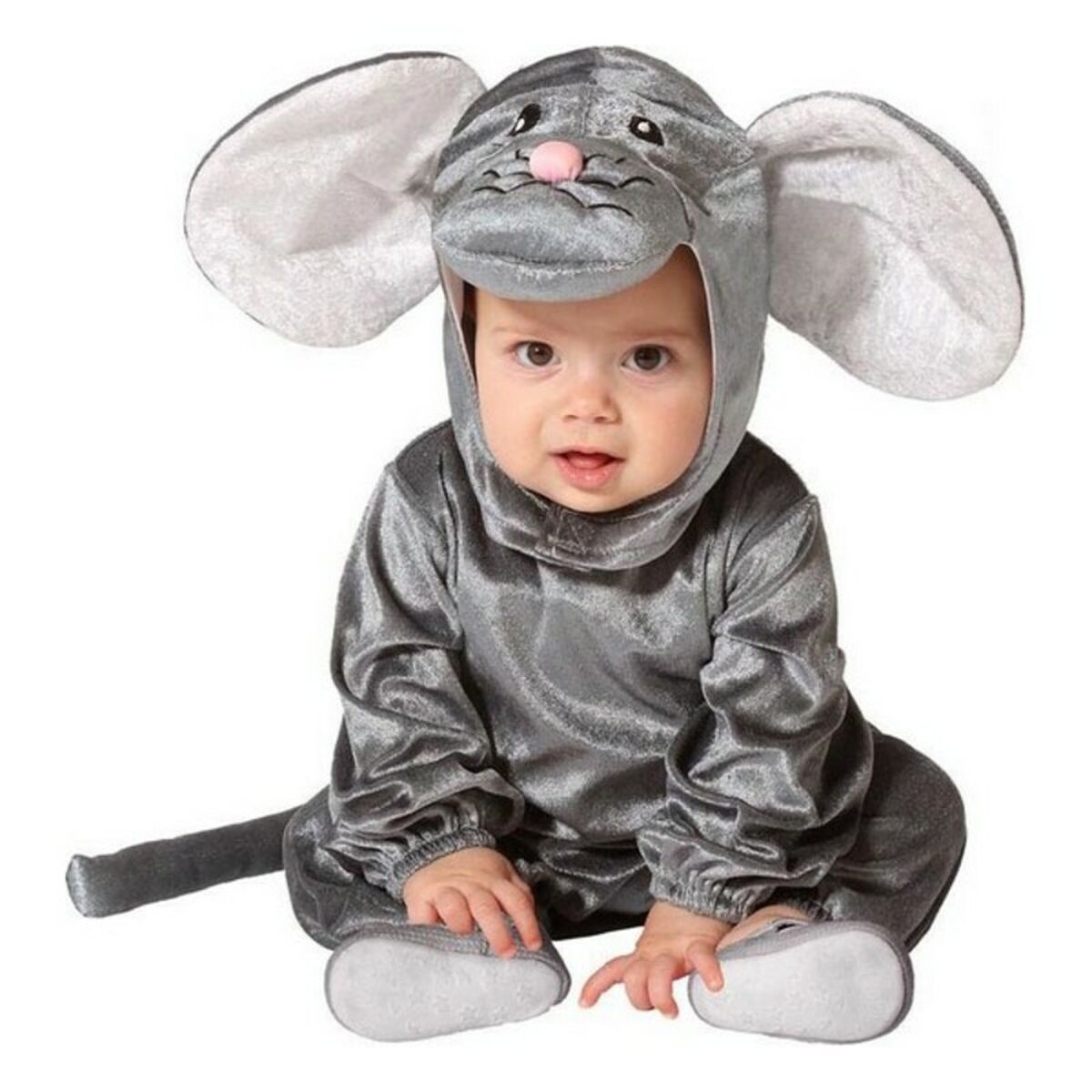 Costume for Babies Grey 6-12 Months
